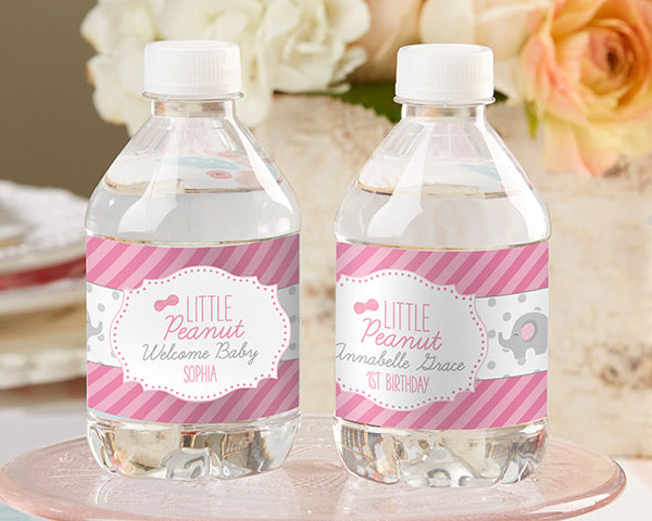 Kate Aspen 31846NA Personalized Water Bottle Labels - Rustic Charm Baby Shower