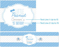 Thumbnail for Personalized Water Bottle Labels - Little Peanut Alternate Image 4, Kate Aspen | Water Bottle Labels
