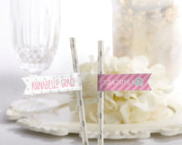 Thumbnail for Personalized Party Straw Flags - Little Peanut