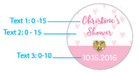 Thumbnail for Personalized Gold Round Candy Tin - Sweet Heart (Set of 12)