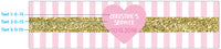 Thumbnail for Personalized Water Bottle Labels - Sweet Heart Alternate Image 3, Kate Aspen | Water Bottle Labels