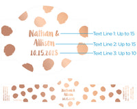 Thumbnail for Personalized Strawberry Jam - Copper Foil (Set of 12)