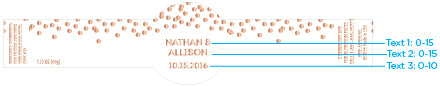 Personalized Strawberry Jam - Copper Foil (Set of 12)