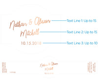 Thumbnail for Personalized Strawberry Jam - Copper Foil (Set of 12)