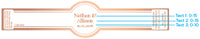 Thumbnail for Personalized Strawberry Jam - Copper Foil (Set of 12)