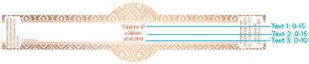 Personalized Strawberry Jam - Copper Foil (Set of 12)