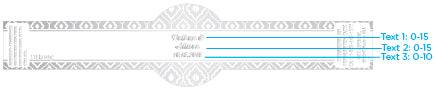 Personalized Strawberry Jam - Silver Foil (Set of 12)