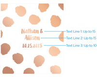 Thumbnail for Personalized Lip Balm - Copper Foil (Set of 12)