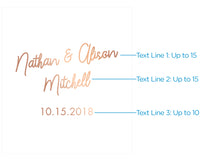 Thumbnail for Personalized Lip Balm - Copper Foil (Set of 12)