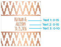 Thumbnail for Personalized Lip Balm - Copper Foil (Set of 12)