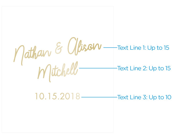 Personalized Lip Balm - Gold Foil (Set of 12)