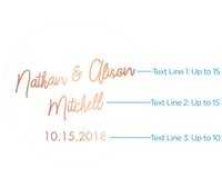 Thumbnail for Personalized Mini Glass Favor Jar - Copper Foil (Set of 12)