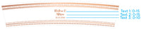 Thumbnail for Personalized Frosted Glass Votive - Copper Foil