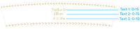 Thumbnail for Personalized Frosted Glass Votive - Gold Foil