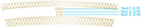 Thumbnail for Personalized Frosted Glass Votive - Gold Foil