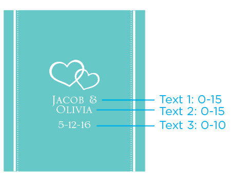 Personalized Lip Balm - Wedding (Set of 12)