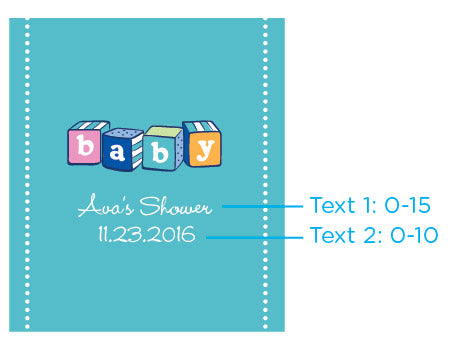 Personalized Lip Balm - Baby Shower (Set of 12)