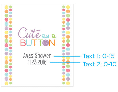 Personalized Lip Balm - Baby Shower (Set of 12)