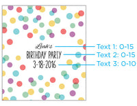 Thumbnail for Personalized Lip Balm - Birthday (Set of 12)