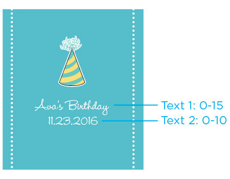 Personalized Lip Balm - Birthday (Set of 12)