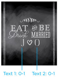Thumbnail for Personalized Lip Balm - Eat, Drink & Be Married (Set of 12)