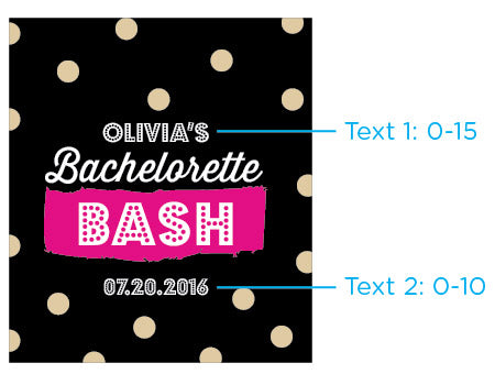 Personalized Lip Balm - Bachelorette (Set of 12)