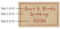 Thumbnail for Personalized Black Matchboxes - Vineyard (Set of 50)