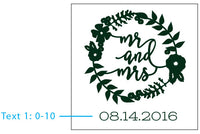 Thumbnail for Personalized Glass Coaster - Romantic Garden (Set of 12)