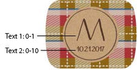 Thumbnail for Personalized Gold Bottle Stopper - Fall