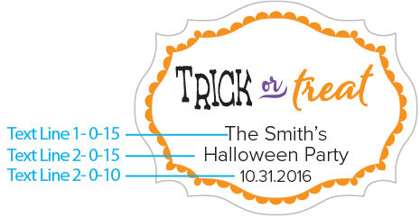 Vintage 3.8 oz. Milk Bottle Favor Jar - Halloween (Set of 12) (Personalization Available)