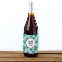 Thumbnail for Personalized Wine Bottle Labels - Tropical Chic Main Image, Kate Aspen | Wine Bottle Labels