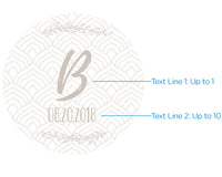 Thumbnail for Personalized Silver Round Candy Tin - Ethereal (Set of 12)