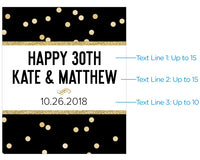 Personalized Wine Bottle Labels - Party Time Alternate Image 4, Kate Aspen | Wine Bottle Labels