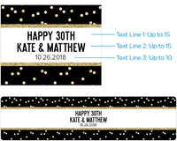 Thumbnail for Personalized Water Bottle Labels - Party Time Alternate Image 3, Kate Aspen | Water Bottle Labels