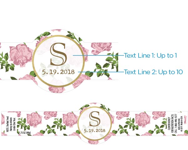 Personalized Clover Honey - Tea Time (Set of 12)