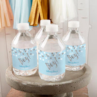 Thumbnail for Personalized Water Bottle Labels - It's a Boy! Main Image, Kate Aspen | Water Bottle Labels