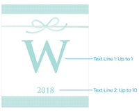Thumbnail for Personalized Wine Bottle Labels - Something Blue Alternate Image 2, Kate Aspen | Wine Bottle Labels
