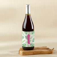 Thumbnail for Wine Label Table Numbers - Pineapples & Palms (1-20)