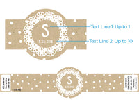Thumbnail for Personalized Clover Honey - Rustic Charm Baby Shower (Set of 12)