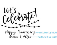 Thumbnail for Personalized 16 oz. Can Glass - Party Time
