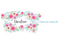 Thumbnail for Acrylic Tumbler with Personalized Insert - Bridesmaid