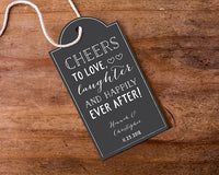 Thumbnail for Personalized Statement Tags - Chalk (Set of 12)