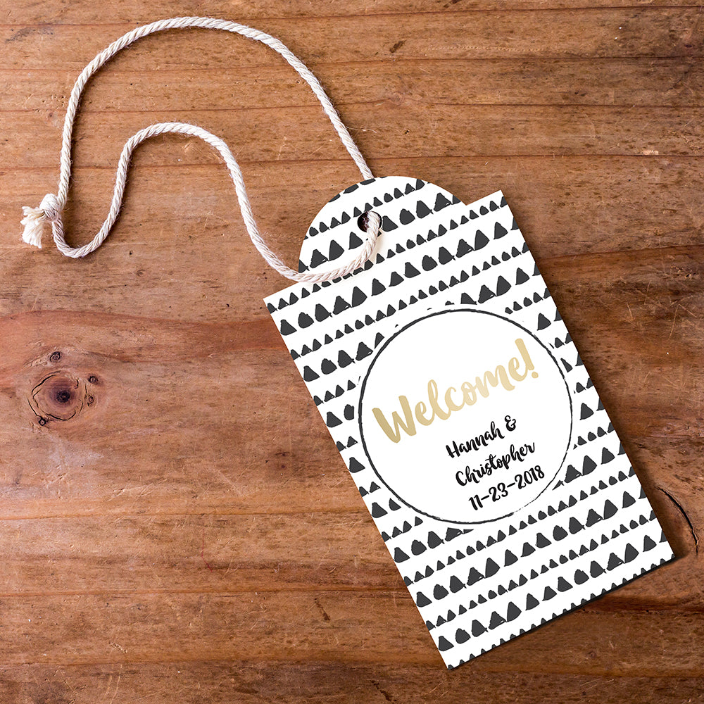 Personalized Statement Tags - Modern Classic