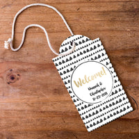 Thumbnail for Personalized Statement Tags - Modern Classic
