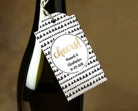 Thumbnail for Personalized Statement Tags - Modern Classic (Set of 12)