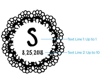 Thumbnail for Personalized Glass Coaster - Rustic Charm Baby Shower (Set of 12)