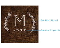 Thumbnail for Personalized 8 oz. Glass Mason Jar - Rustic Charm Wedding (Set of 12)