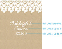 Personalized Wine Bottle Labels - Rustic Charm Wedding Alternate Image 5, Kate Aspen | Wine Bottle Labels