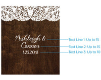 Thumbnail for Personalized Wine Bottle Labels - Rustic Charm Wedding Alternate Image 6, Kate Aspen | Wine Bottle Labels