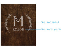 Thumbnail for Personalized Wine Bottle Labels - Rustic Charm Wedding Alternate Image 4, Kate Aspen | Wine Bottle Labels